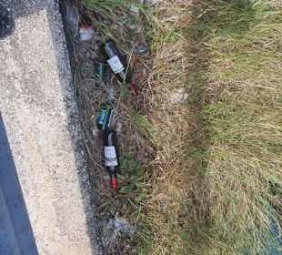 Den Dreck liegen gelassen