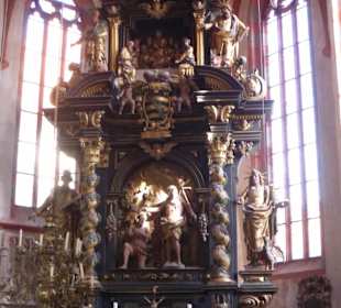 Hauptaltar der Stiftskirche in Römhild