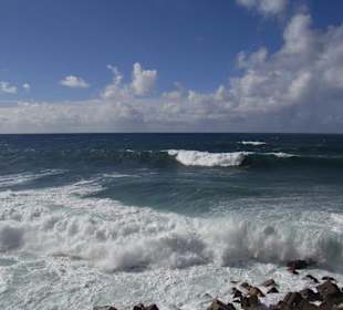 Wellen in Jardim Do Mar