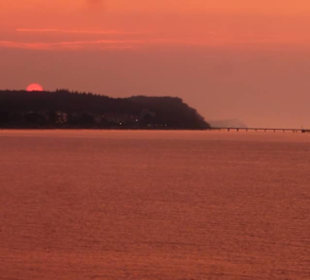 Seebrücke: Abendstimmung / Sonnenuntergang