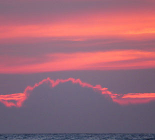 Sonnenuntergang über der Ostsee