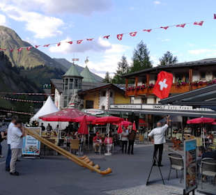 Stadtbesichtigung Samnaun
