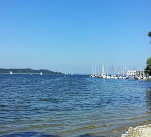 Weitblick auf dem Chiemsee