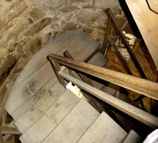 Aufgang im Diebesturm