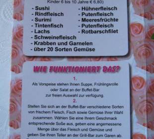 .. im Restaurant "Rosengarten"