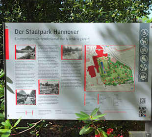 Plan und Beschreibung des Stadtparks