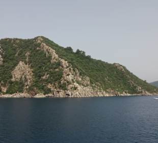 Die ersten Landsichtungen von Marmaris 