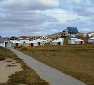 Jurten-Camp im Hustai National Park