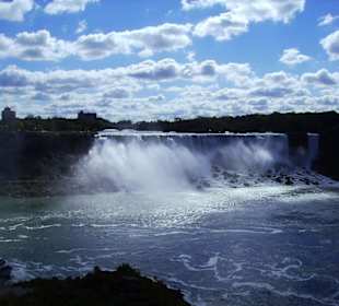 Niagara, Blick auf die US Seite derFälle