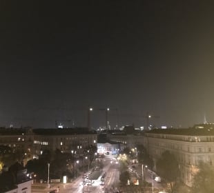 Ausblick von der Dachterrasse 25hours Hotel Wien beim MuseumsQuartier