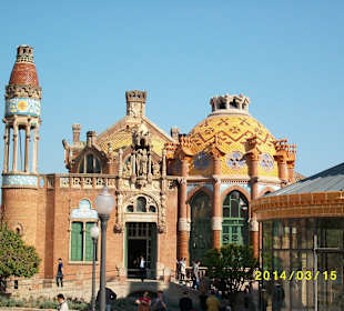 Eins von sechs Pavillons