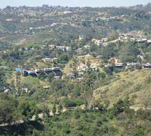 Blick in die Hollywood Hills