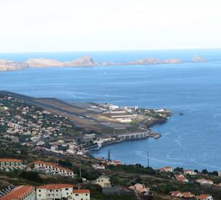 Blick über Santa Cruz nach Sao Laurentio