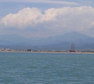 Aussicht vom Meer