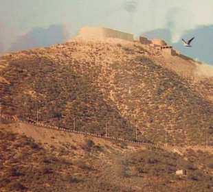 Die Ruinen der alten Kasbah von Agadir