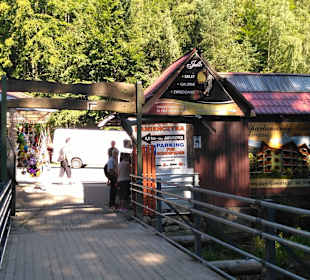 Rückkehr vom Wasserfall