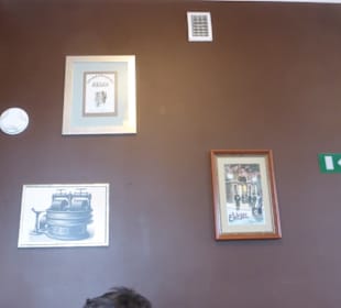 Im Cafe der Schokoladenfabrik E. Wedel