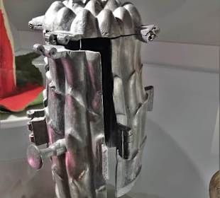 In der Ausstellung zur Spargel-Tischkultur