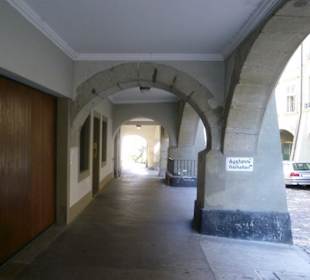Laubengang in der Altstadt Bern