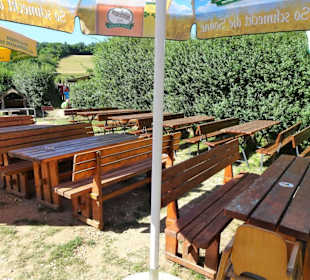 Impressionen aus dem Biergarten von Kundmüller