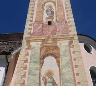 Die Kirche St. Peter und Paul von Mittenwald