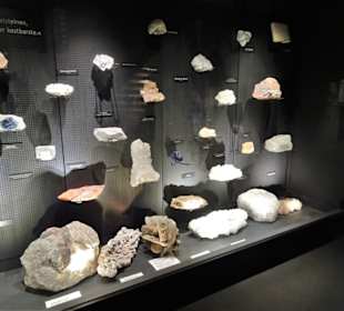 Salzkristalle im Deutschen Salzmuseum