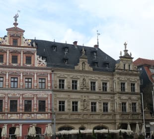Unterwegs in der Altstadt von Erfurt