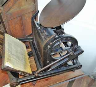 In der Sonderausstellung "Druck"