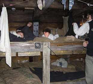 Während der Überfahrt