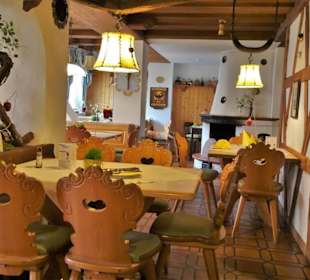 Blick in die Gaststuben des Schwarzen Adlers