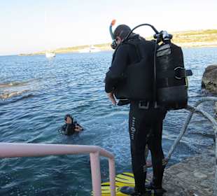 Tauchlehrgang der Hotel Tauchschule