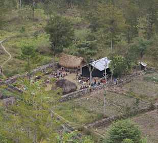 Wioska w dolinie Baliem