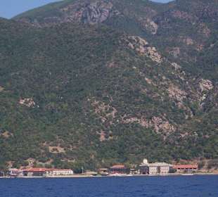 Dafni - Der "Eingang" zur Mönchsrepublik