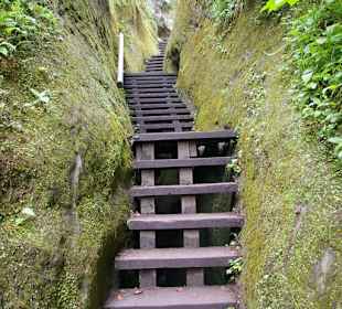 Marienschlucht - engste Stelle