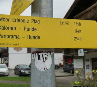 Bei der Moor-Wanderung (Inzeller Filzen)