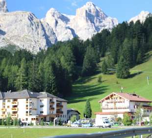 Gadertaler Straße Blick auf die Sella