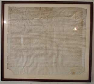 Urkunde in Latin vom 08. Juni 1331