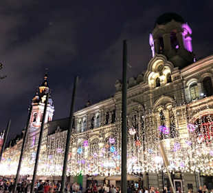 Moskau bei Nacht