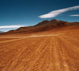 Mountains in Salar de Uyuni-Bolivia