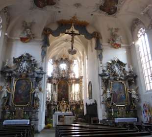 In der Pfarrkirche von Volkach