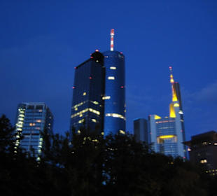 Der Maintower und der Commerzbank-Tower