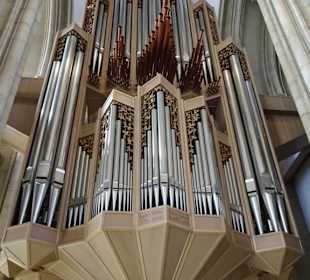 Die Hauptorgel der Sankt Lambertikirche