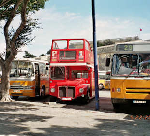 Busfahrt Valetta Busbahnhof