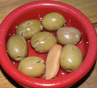 Tapasauswahl im Restaurant La Paëlla de la Mer