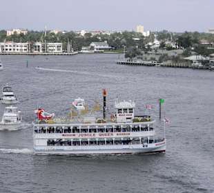 Von einer Brücke fotographiert