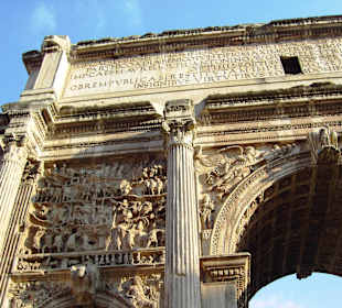 Forum Romanum - Septimius-Severus-Bogen