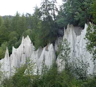 Die Erdpyraminden oberhalb von Terenten