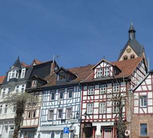 Am Untermarkt von Gelnhausen