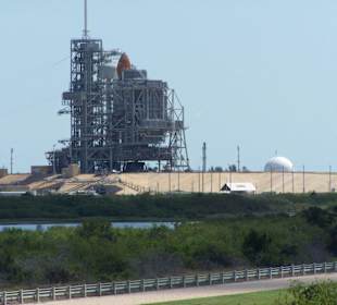 Launch mit Space Shuttle