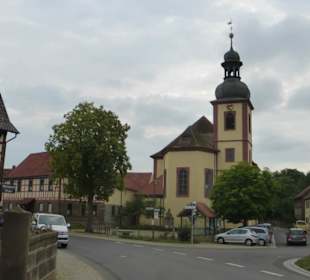 Die evangelische Martinskirche in Wetzhausen
